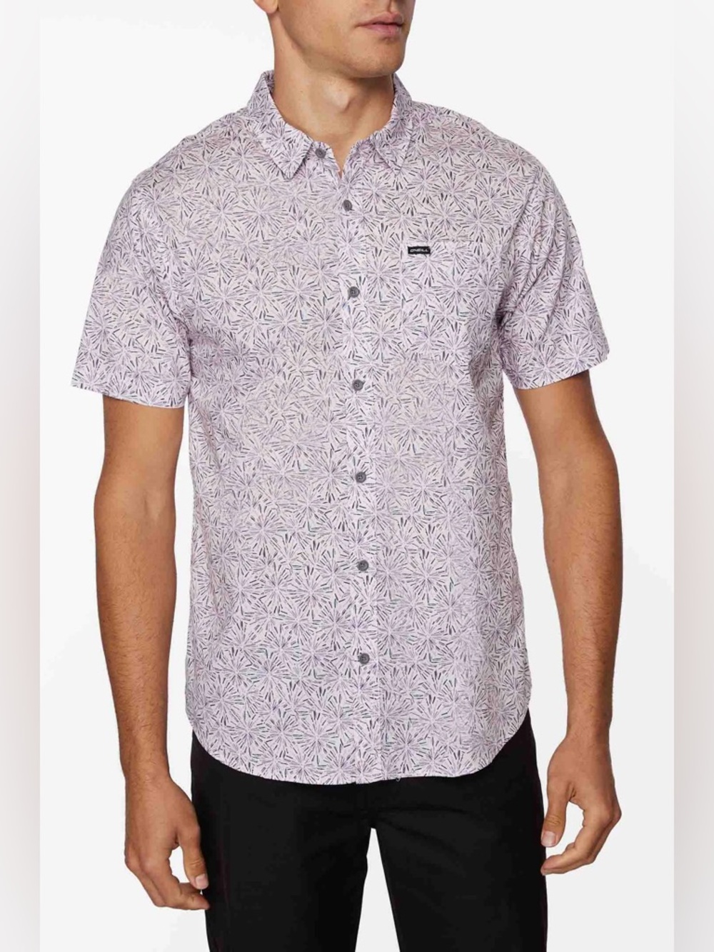 O'Neill Men's Tame Stretch Shirt Button Up Firework All Over Print XL